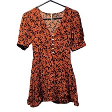 Free People Provence floral mini dress size XS