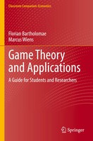 Game Theory And Applications A Guide For Students And Researchers Taschenbuch