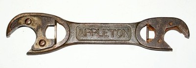 Appleton TW-W5075 Conduit Wrench 1/2-3/4  APPLETON ELECTRIC CO IL Pat Appl'd For