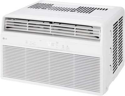 LG 6,000 BTU Window Air Conditioner, Cools 250 Sq.Ft Quiet Operation with Remote