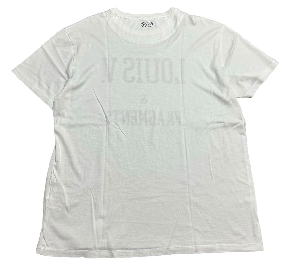 Louis Vuitton Fragment Collab White T-Shirt XL - 17AW Edition image 2
