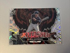 2023 Panini Donruss - Unleashed Jasson Dominguez #U20 Silver /349 (RC)