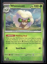 Whimsicott 008/131 Holo Rare Prismatic Evolutions Pokemon Lightly Played