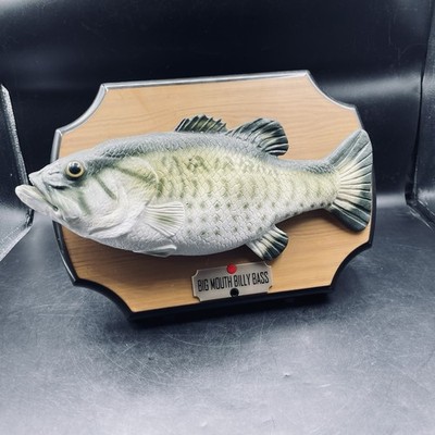 1Big Mouth Billy Bass Singing Fish 1999 Dont Worry Be Happy Works Ships Fast
