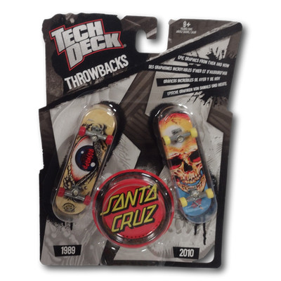 Tech Deck Throwbacks Santa Cruz Fingerboards Skateboards