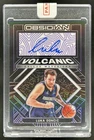 2021-22 Obsidian Luka Doncic Volcanic Signatures Electric Etch Purple Auto #/35
