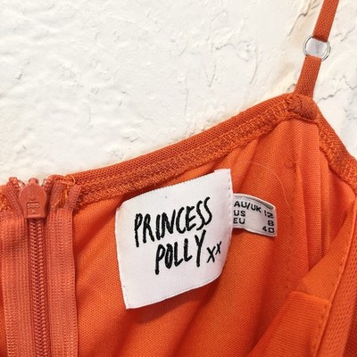 princess polly orange cut out dress Lars Maxi Dress Orange Multi