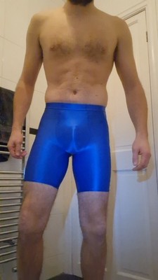 glänzende Lycra Shorts - Medium