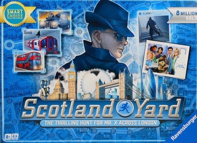 Ravensburger Scotland Yard Brettspiel 2024 Edition 2-4 Spieler (8+) Neu & Versiegelt