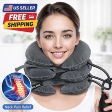 Neck Stretcher  Cervical Neck Traction Device, Best Neck Brace for Neck Pain...