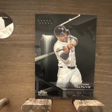 Topps Jose Altuve Houston Astros 2026 Chrome Black Base Set #24