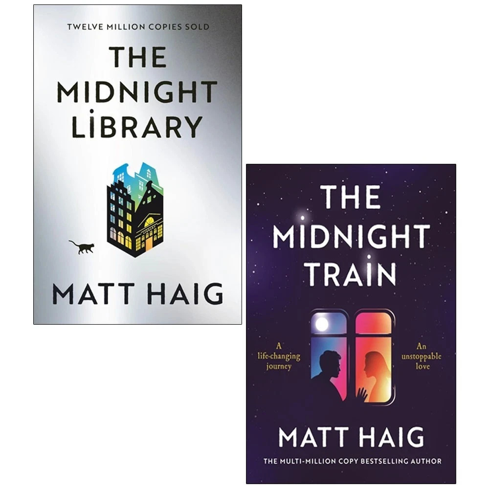 Matt Haig Collection 2 Books Set Midnight Train (HB), Midnight Library - Image 3