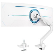 Premium Heavy Duty Monitor Arm for 17 to 49 inch Screens up to 44lbs, Fully A...