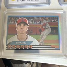 Topps Panini MLB Shohei Ohtani Guerrero Perez Card Lot 2021 Heritage Prizm