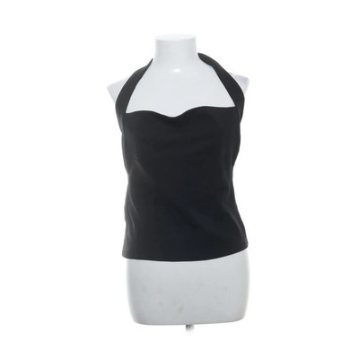 Hannah Lavery, Neckholder Top, Größe: L, Schwarz, Einfarbig, Damen #hlX
