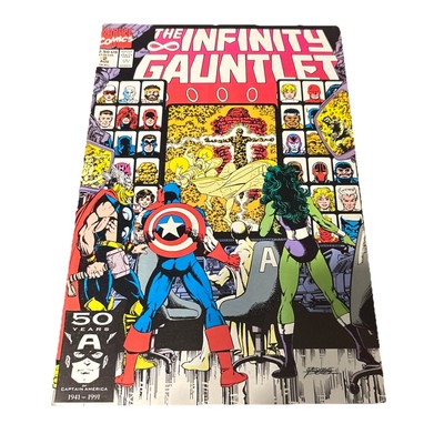 Infinity Gauntlet #2 Marvel 1991 1st Appe. of Epoch (Mini-Series) 2 of 6 Thanos