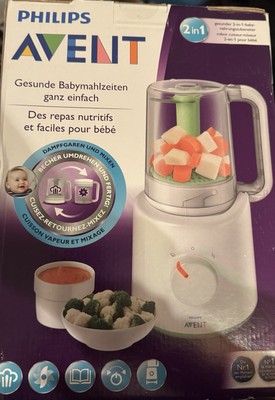 Philips AVENT SCF870/20 400W Gesunder 2-in-1- Babynahrungszubereiter
