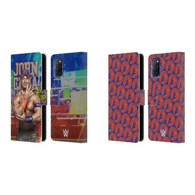 OFFICIAL WWE 2017 JOHN CENA LEATHER BOOK WALLET CASE COVER FOR OPPO PHONES