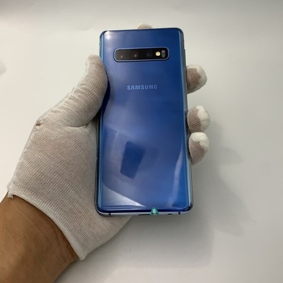 Original Unlocked Samsung Galaxy S10 SM-G973F/DS DUAL SIM 512GB Smartphone BLUE