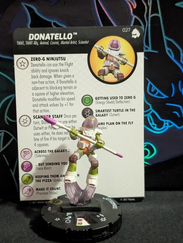 HEROCLIX TMNT 3 Shredder's Return 027 DONATELLO
