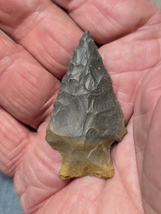 Fine McIntire, 2 3/16", North Central Alabama, Bangor, Authentic Arrowhead