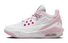 Jordan Max Aura 5 White Fierce Pink Medi... FD8789-116