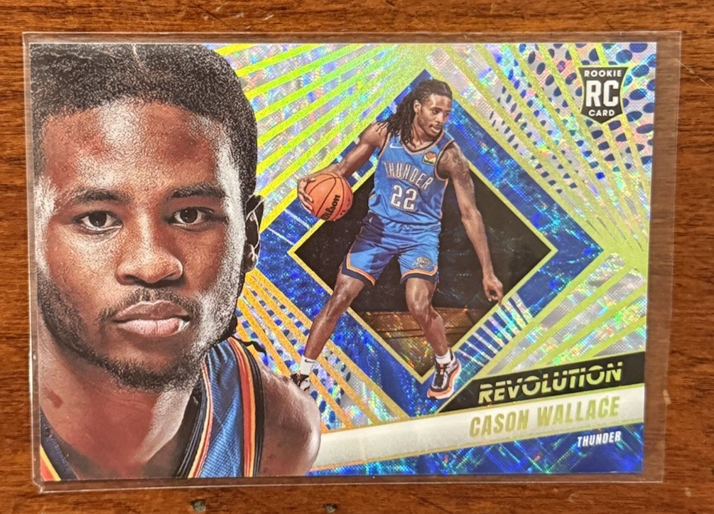 2023-24 Panini Revolution Cason Wallace Rookie Variation RC #102 OKC Thunder