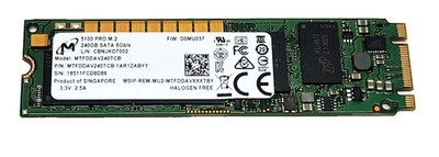 Micron 5100 PRO 240GB M.2 SATA Solid State Drive SSD MTFDDAV240TCB 100% HEALTH