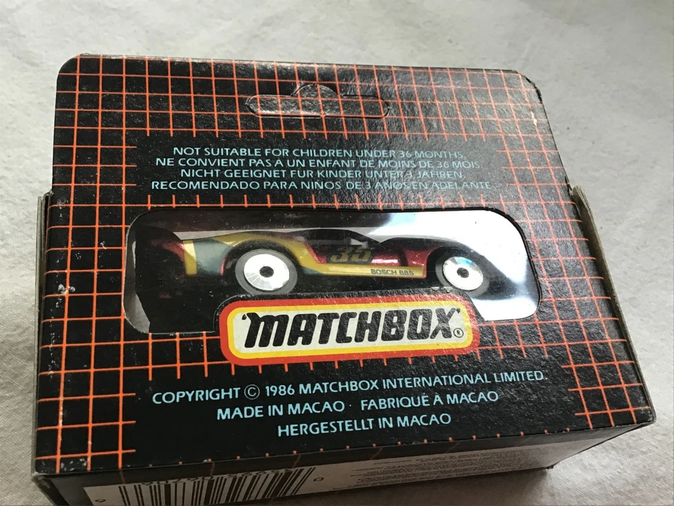 RUEDAS LÁSER MATCHBOX LW-6 - PORSCHE 935 - SIN ABRIR Foto 2 de 2