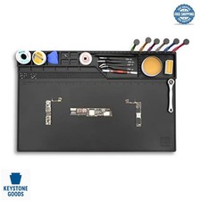 Silicone Soldering Mat 22 x 14 Inch Heat Resistant 932F Magnetic Parts Work Mat