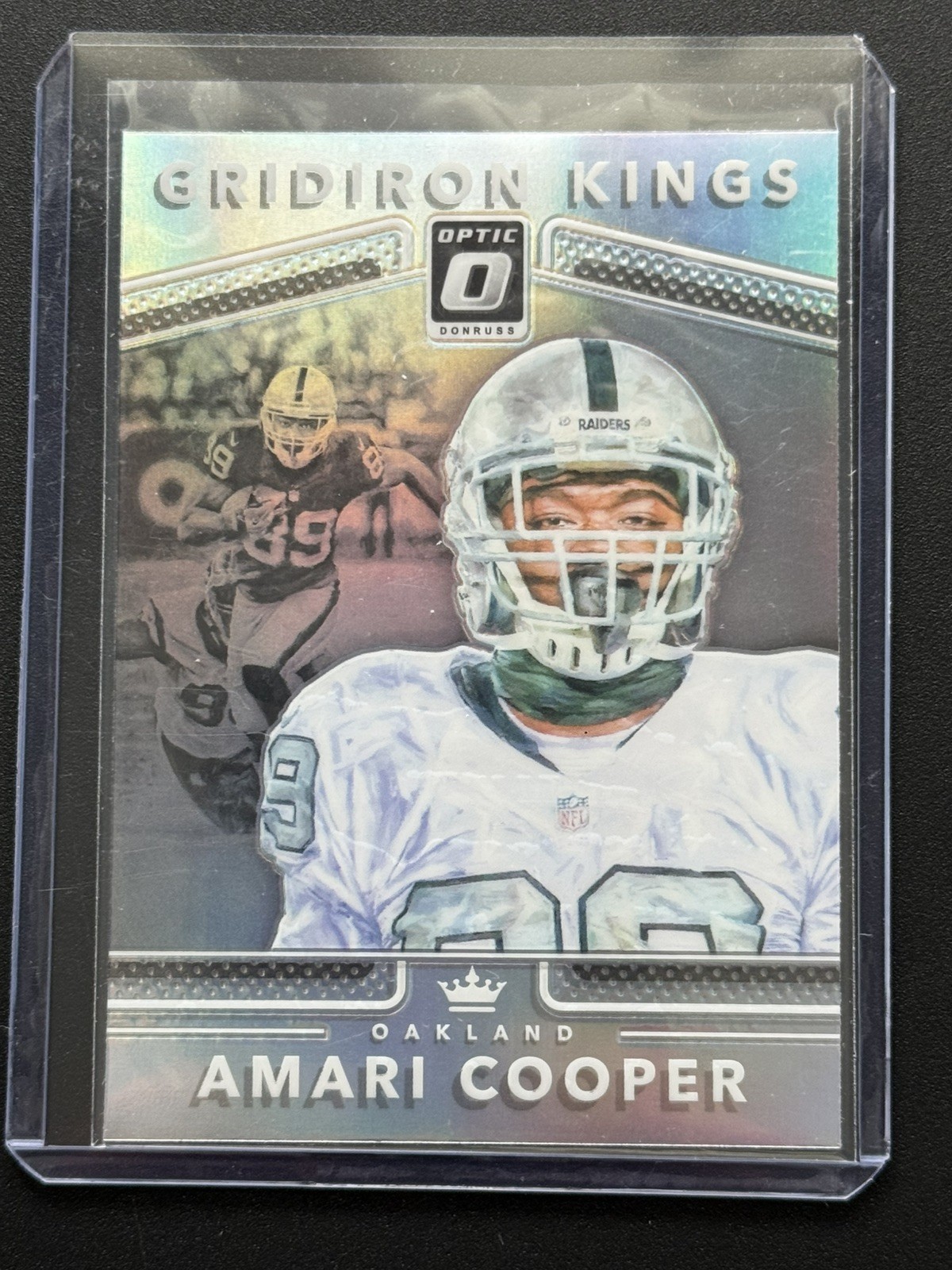 2016 Donruss Gridiron Kings Silver Prizm Amari Cooper #39 W2