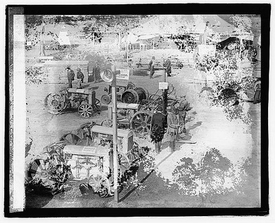 Tractor show,Farm Life,Rural America,United States,1922,Unidentified Location