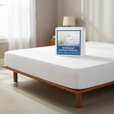 Soft  Absorbent Full Size Waterproof Mattress Protector - Ideal for Every Home