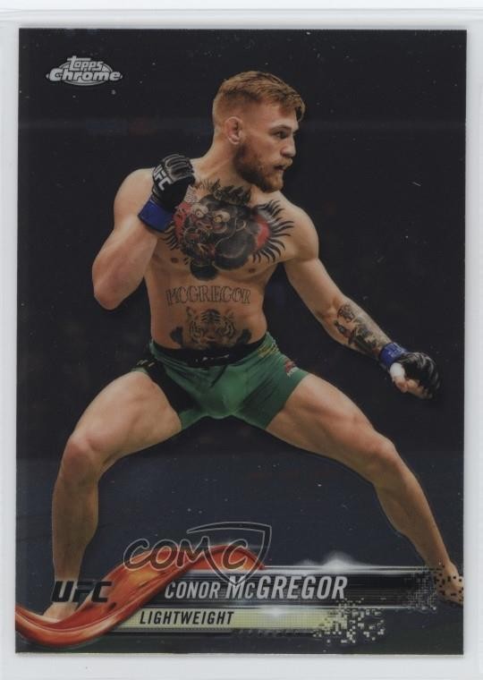 2018 Topps Chrome UFC Conor McGregor #100 10vd