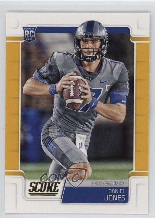 2019 Score Rookies Gold Daniel Jones #331 Rookie RC 06l5