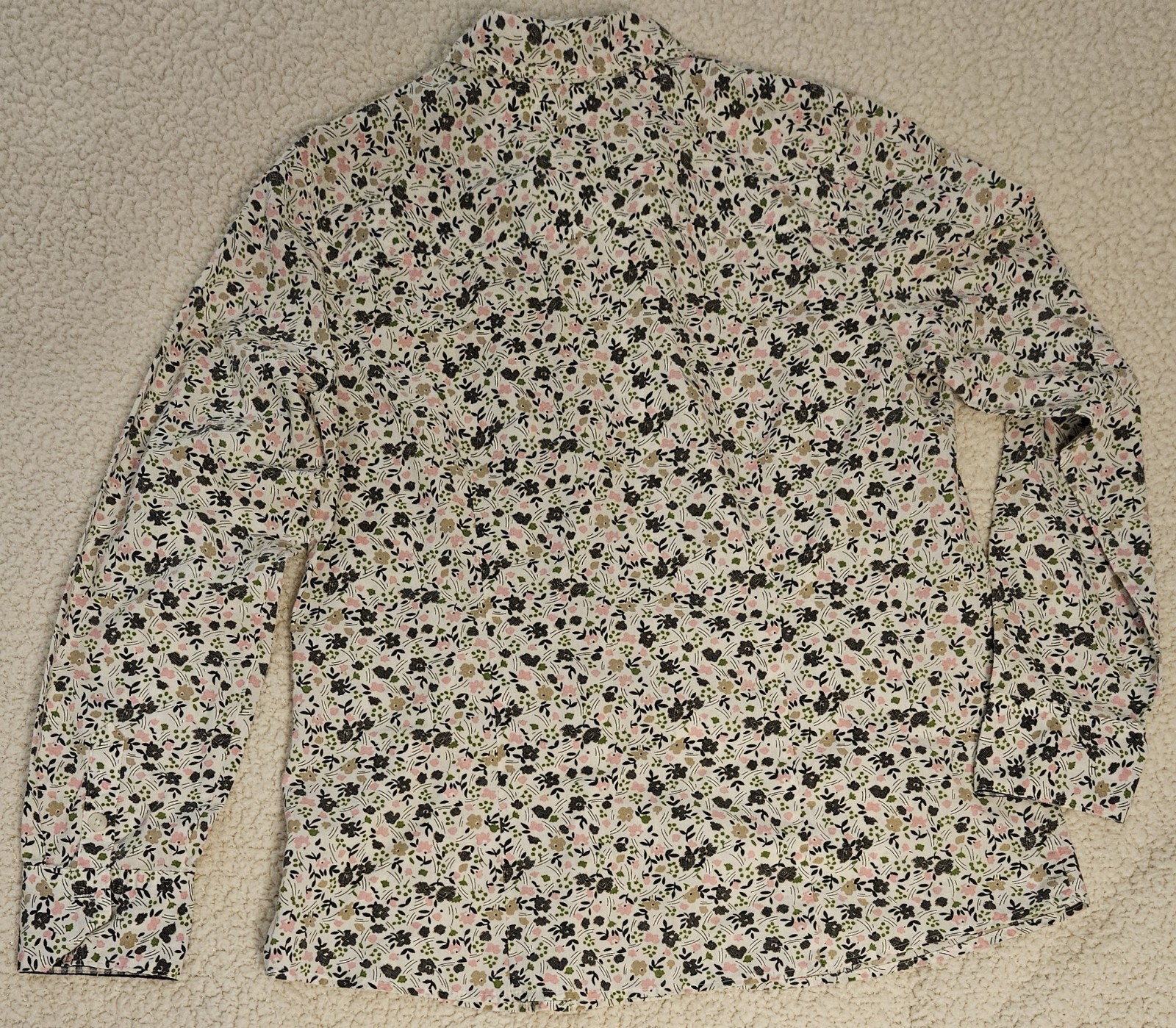 Women's Medium Basic Editions Button Down - image 2