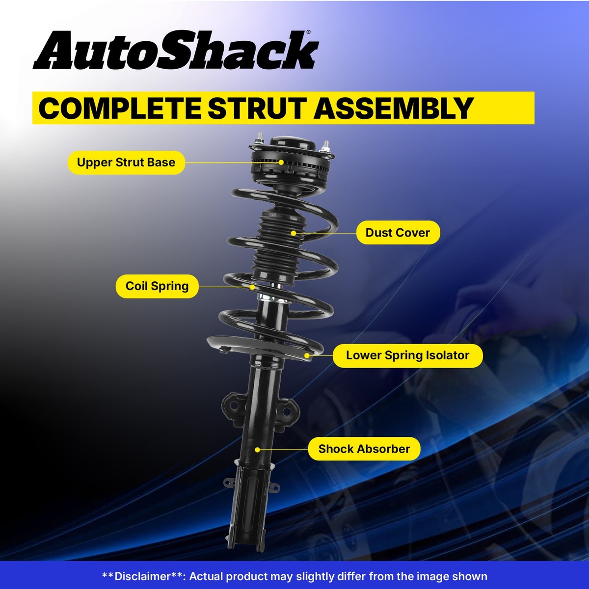 mm Front Complete Struts Coil Springs Pair 2 for 2008-2010 2011