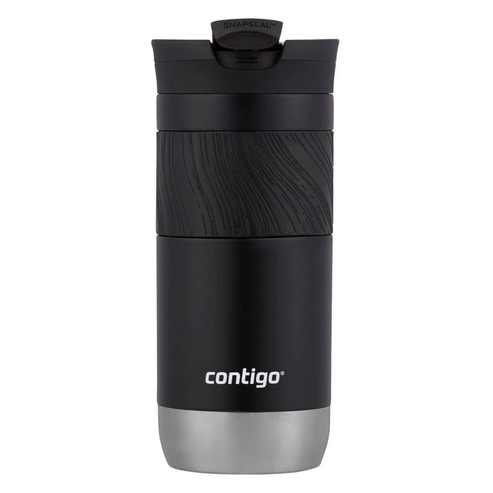 Taza de viaje Contigo Byron 2.0 de acero inoxidable con tapa SNAPSEAL 16 oz Foto 2 de 4