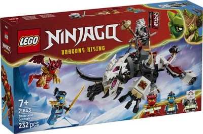 LEGO  Ninjago 71863 - Zilvar auf seinem Drachentier Grimtak - Versand ab 1.06.26