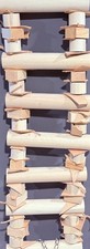 Large Wooden Parrot Toy   Natural Chew Ladder