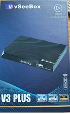 2025 vSeeBox V3 Plus Android TV Box | 64GB | Voice Remote | 4K UHD | Fast Ship