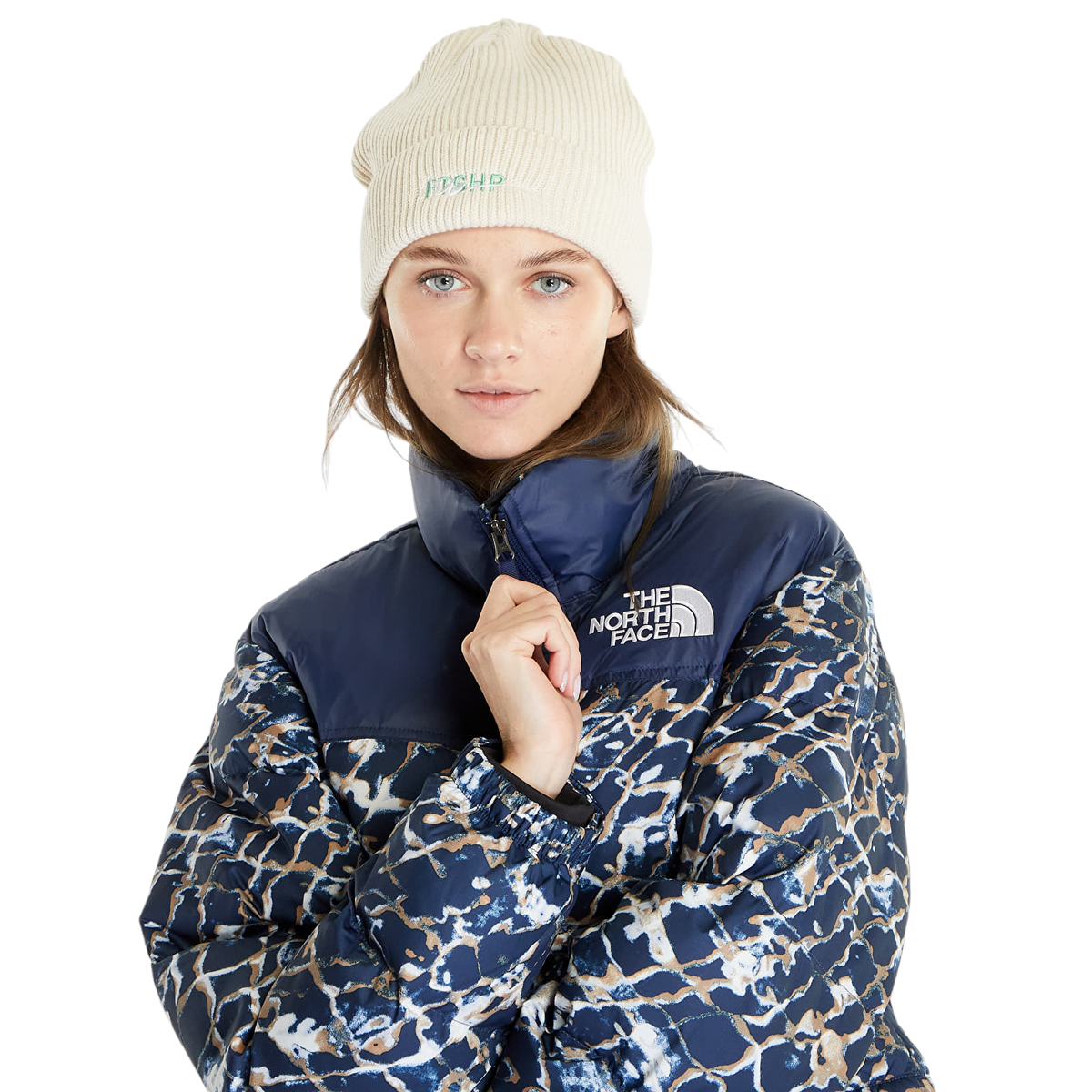 The North Face レディースM ドット柄ウエア ザノースフェイス THE NORTH FACE ノベルティスクープジャケット