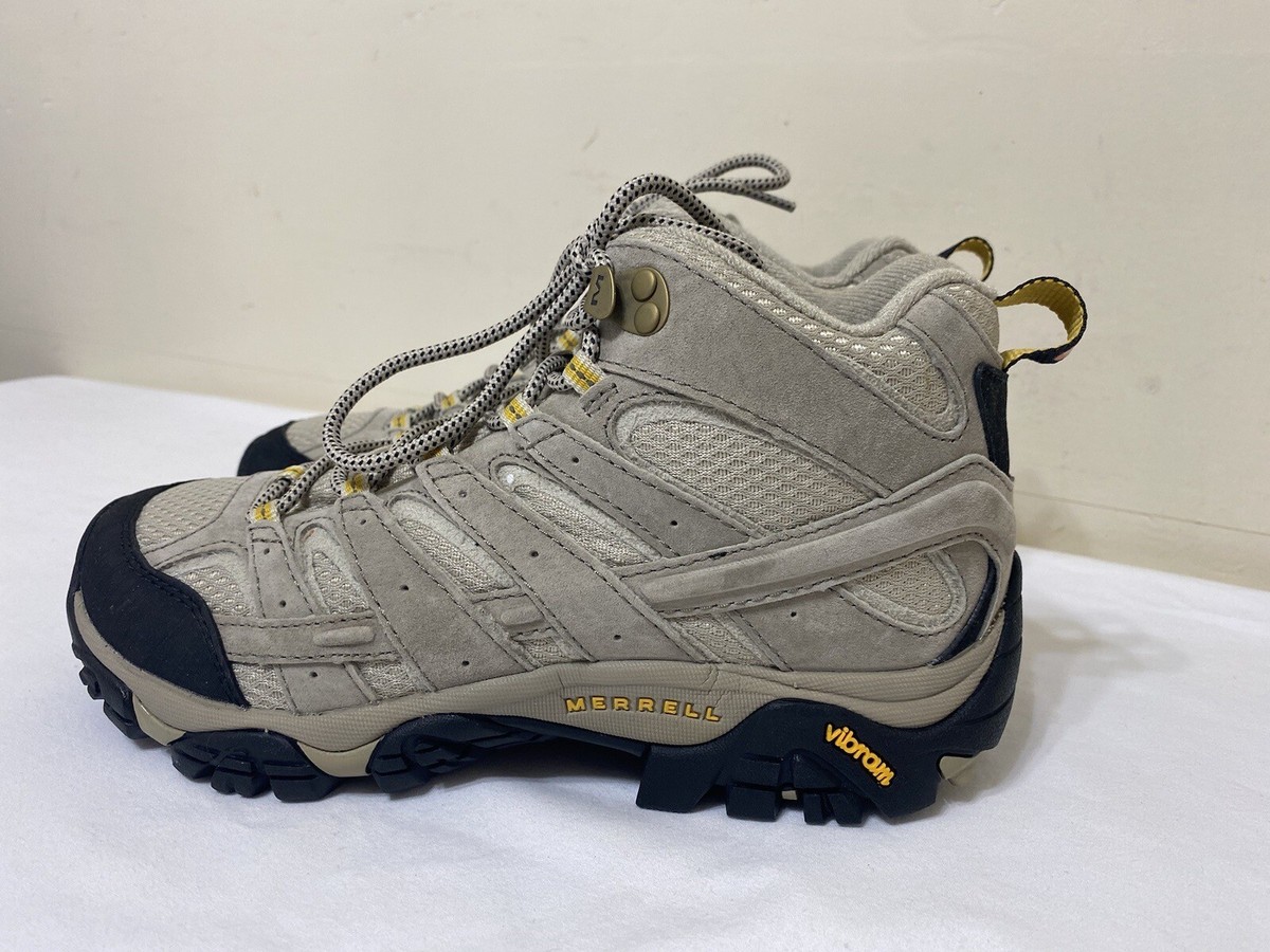 Merrell Moab Vent Mid Taupe Round Toe Hiking Boots J06048W Women’s Size  W