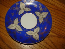 DEL MAR JAPAN CUP & SAUCER HAND PAINTED 24k GOLD TRIM