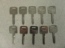 FREIGHTLINER TRUCK KEY BLANKS ILCO 1588 10 PACK