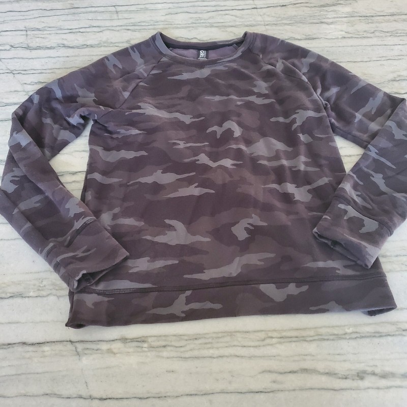 Athleta Girl Cozy Cross Your Fingers Sweatshirt Size XL (14)