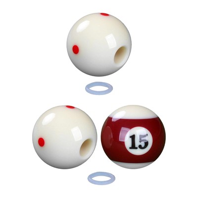 Billard Queue Ball mit Loch Billard Praxis Ball Pool Queue Stroke Trainer