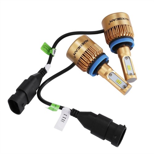 AUXBEAM H11 Combo Faros LED Bombillas para Nissan Altima 2007-2018 Luz Alta Baja - Imagen 11 de 12