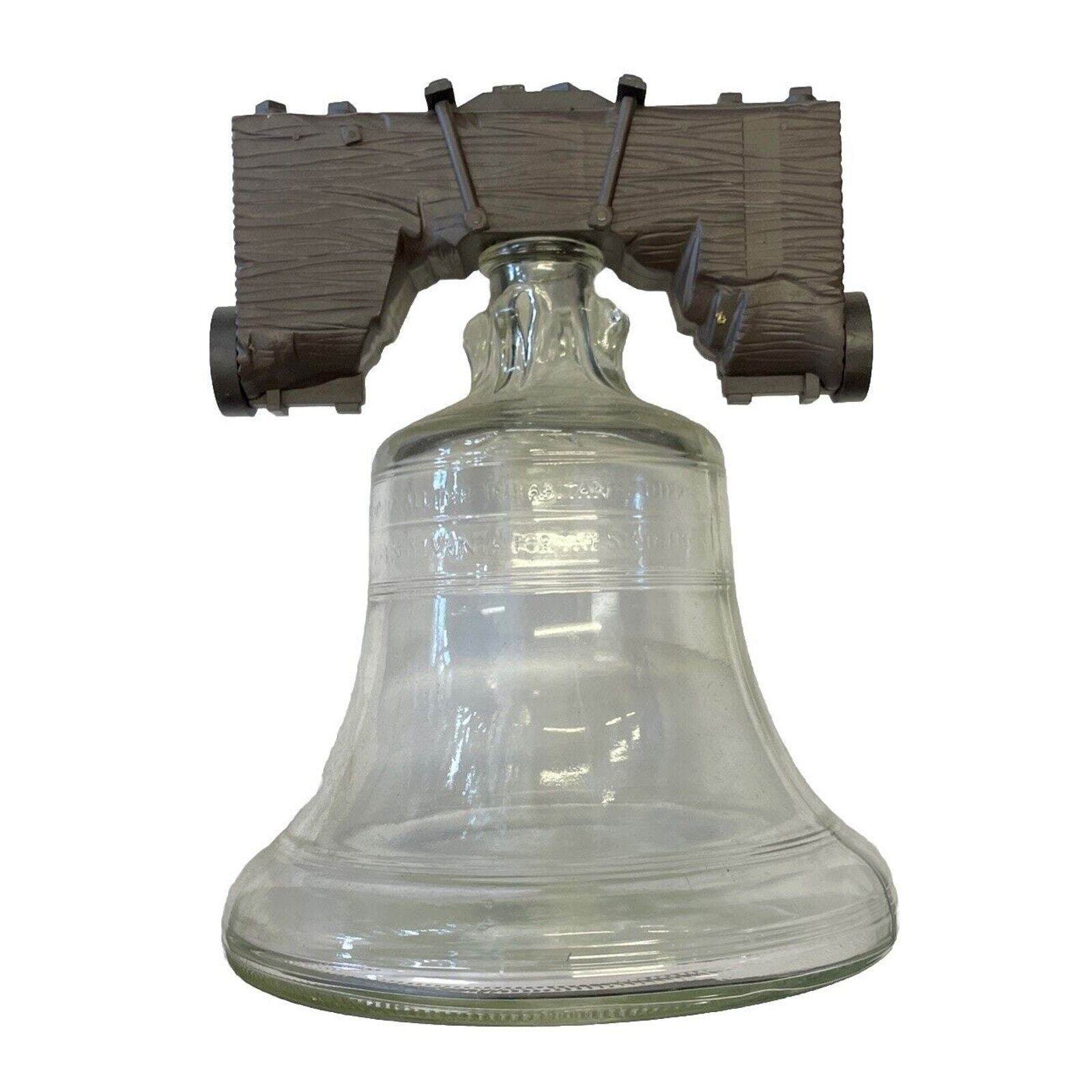 Liberty Bell Glass Replica Decanter