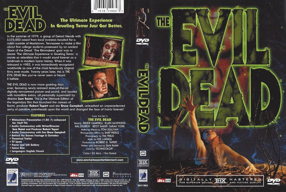 The Evil Dead (DVD, 1981) for sale online